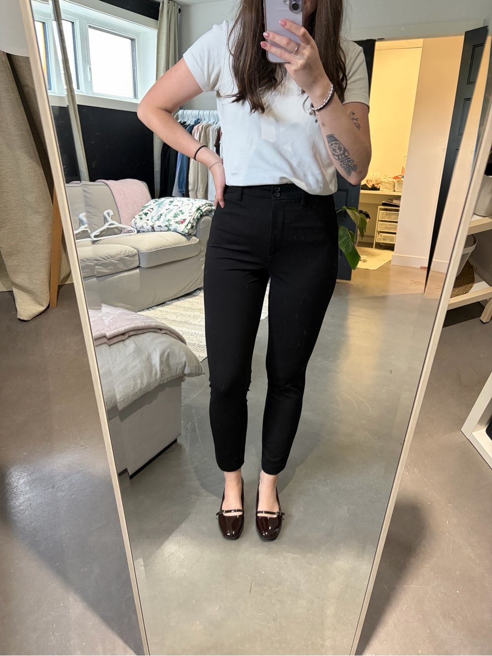 Reitmans Black High waist Slim Jeans
